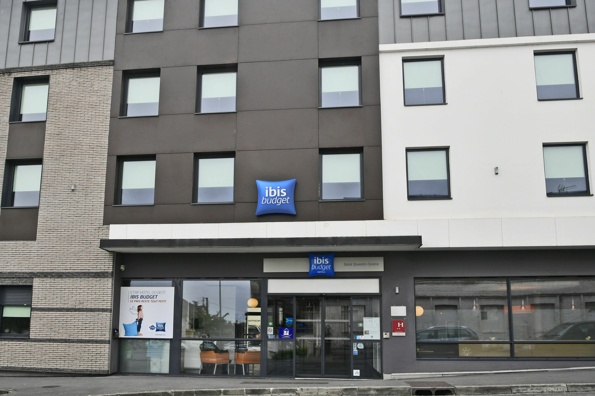 Ibis Budget Saint-Quentin Centre Gare Kültér fotó